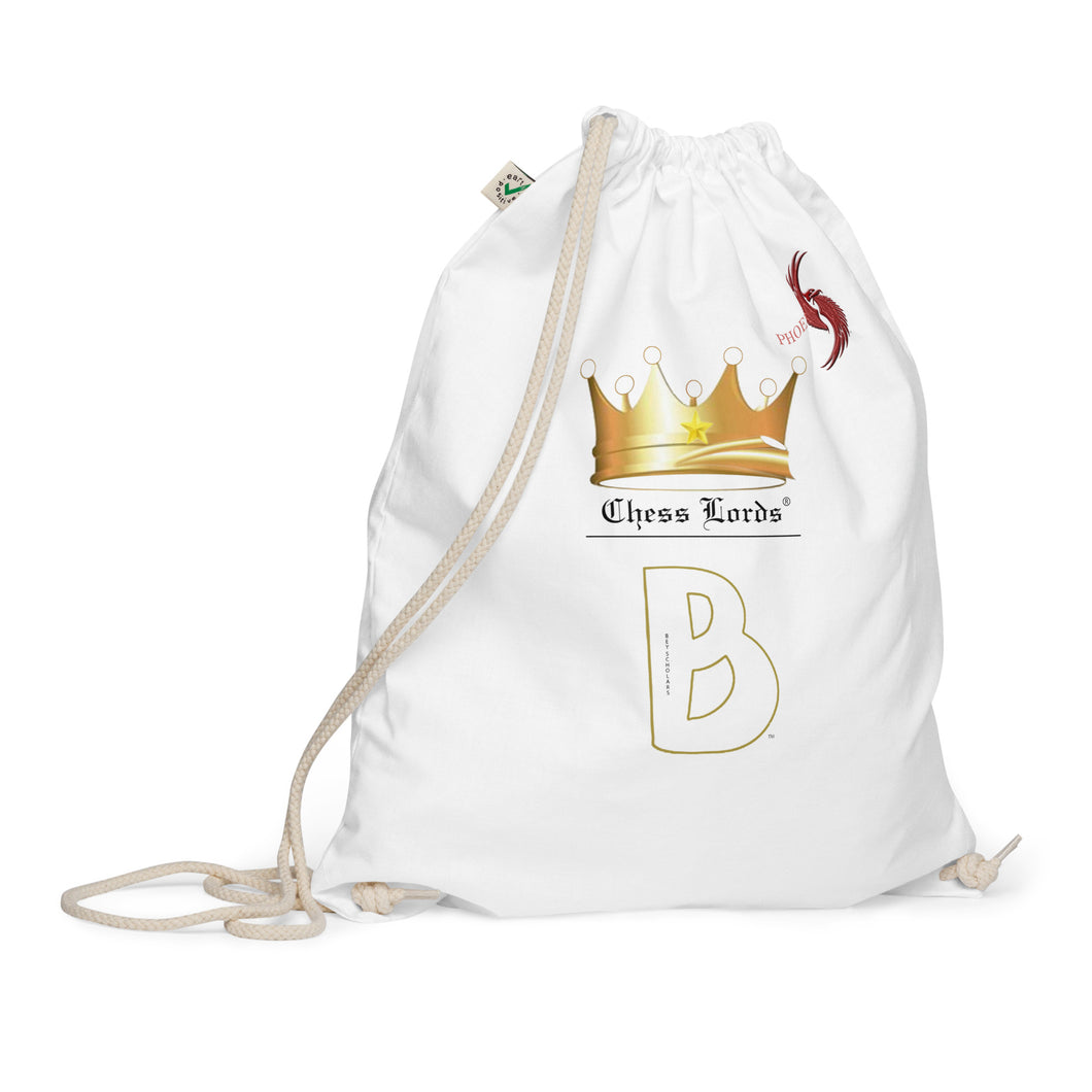 Organic cotton drawstring bag