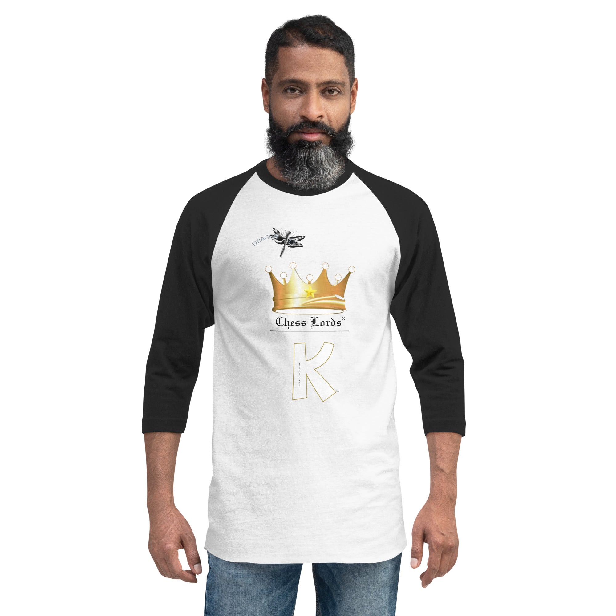 3/4 sleeve raglan shirt