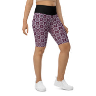 Billionaire Bey Biker Shorts / Purple