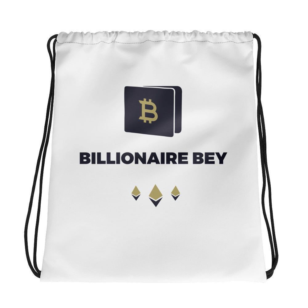 Billionaire Bey Drawstring bag