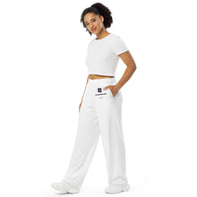 Load image into Gallery viewer, Billionaire Bey unisex wide-leg pants / White