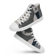 Men’s high top canvas shoes