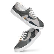 Men’s lace-up canvas shoes