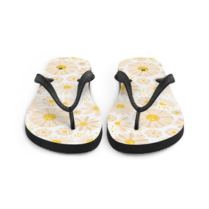 Billionaire Bey Flip-Flops / Flowers