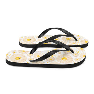 Billionaire Bey Flip-Flops / Flowers