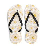 Billionaire Bey Flip-Flops / Flowers