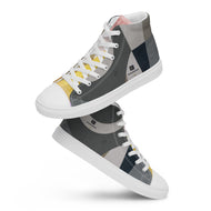 Women’s high top canvas shoes