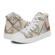 Women’s high top canvas shoes